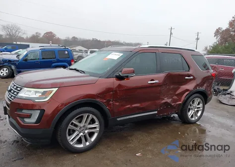 2016 Ford Explorer Limited из США, поврежденный, VIN 1FM5K8FH8GGC31463